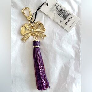BRAHMIN NWT - Bow and Tassel Purse Charm